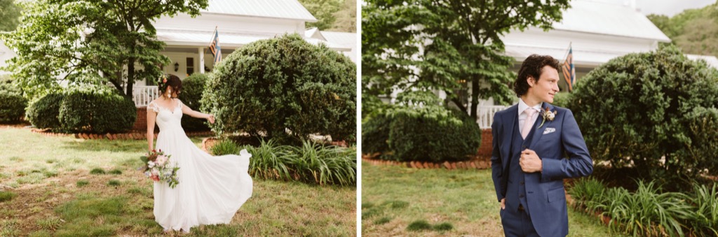 charming family farm wedding