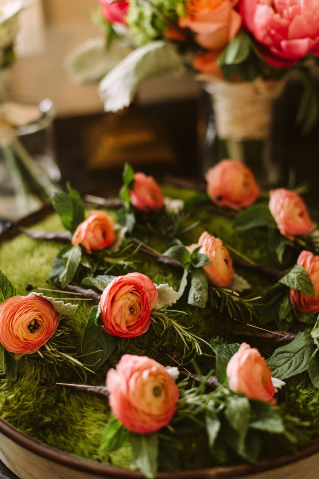 southern charm wedding day flowers