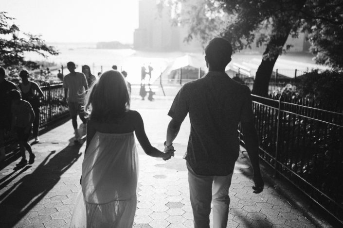 DUMBO Brooklyn Engagement Session | Emily + Jim - OkCrowe Photography