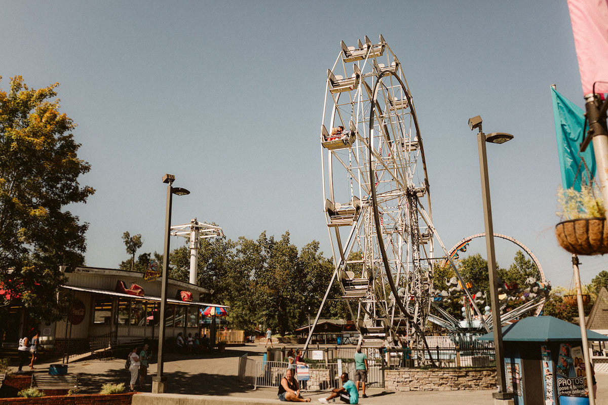 Ferris wheel at Lake Winnie in Chattanooga