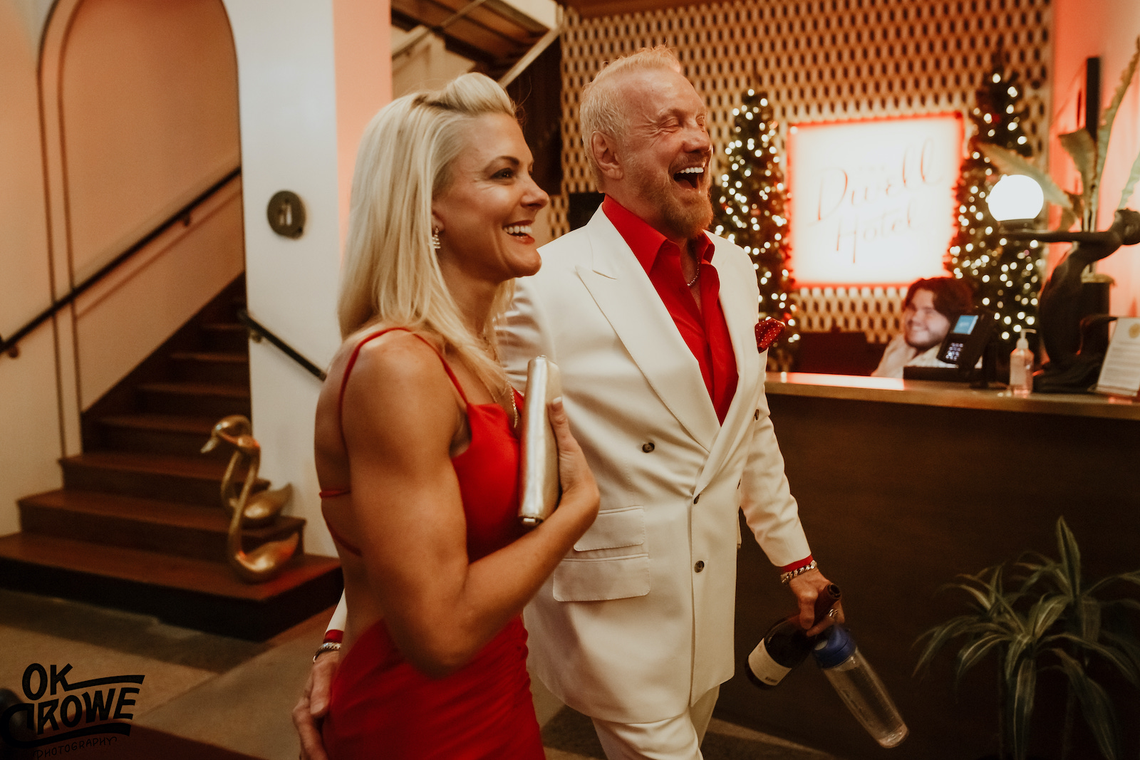 Diamond Dallas Page's surprise wedding proposal to Payge McMahon at The Dwell Hotel in downtown Chattanooga
