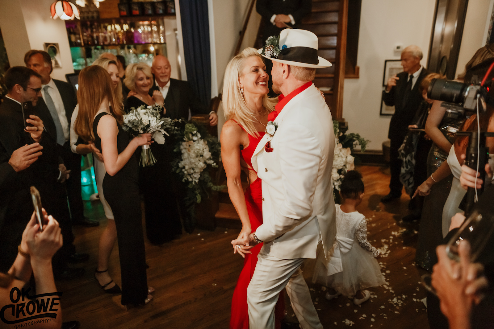 Diamond Dallas Page and Payge McMahon's first dance at The Dwell Hotel in downtown Chattanooga