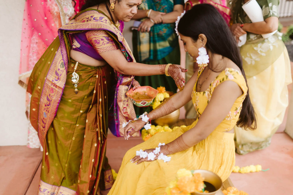 Pithi ceremony at Tennessee Riverplace. Photo by OkCrowe Photography.