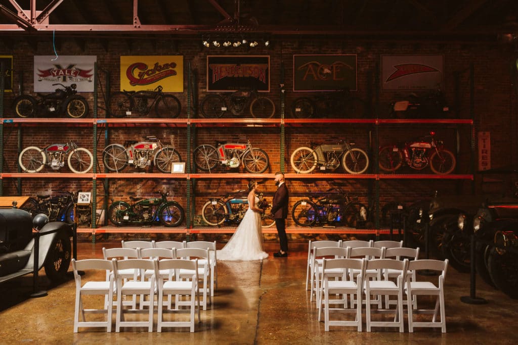 Styled wedding shoot at the Coker Museum in Chattanooga. Photo by OkCrowe Photography.