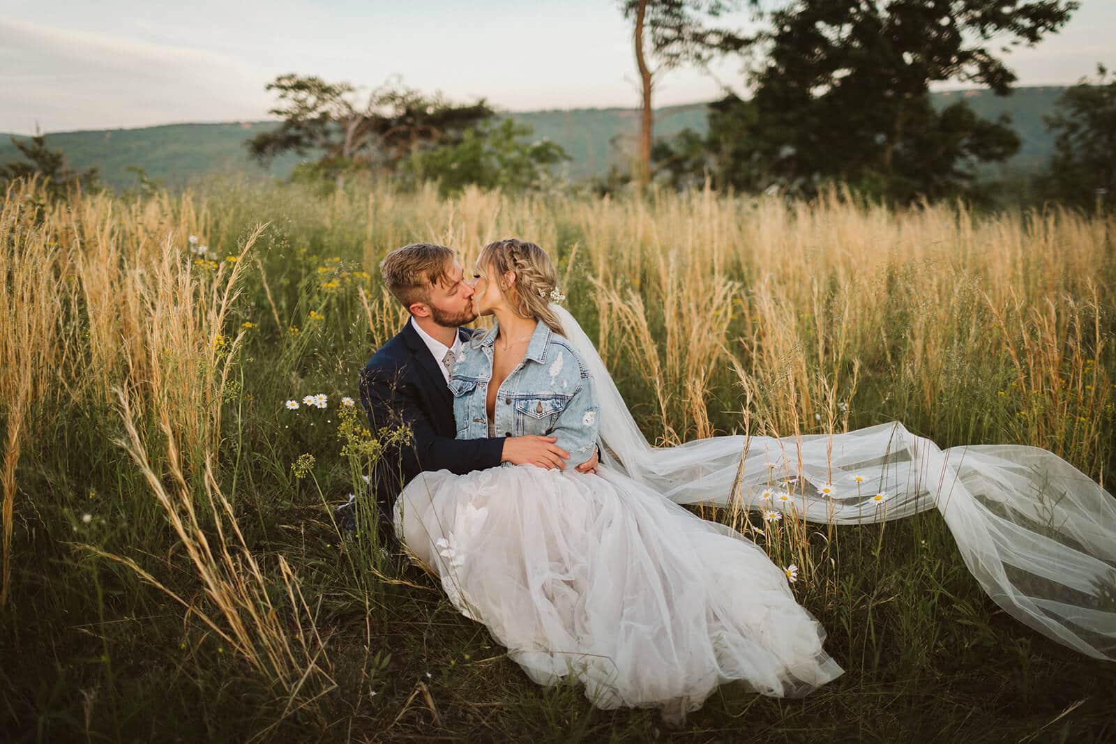 Sunset portraits at the Venue at Lilly Lou's. Photo by OkCrowe Photography.