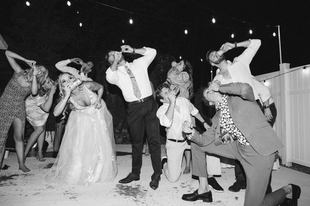 Greenhouse wedding reception at the Venue at Lilly Lou's. Photo by OkCrowe Photography.