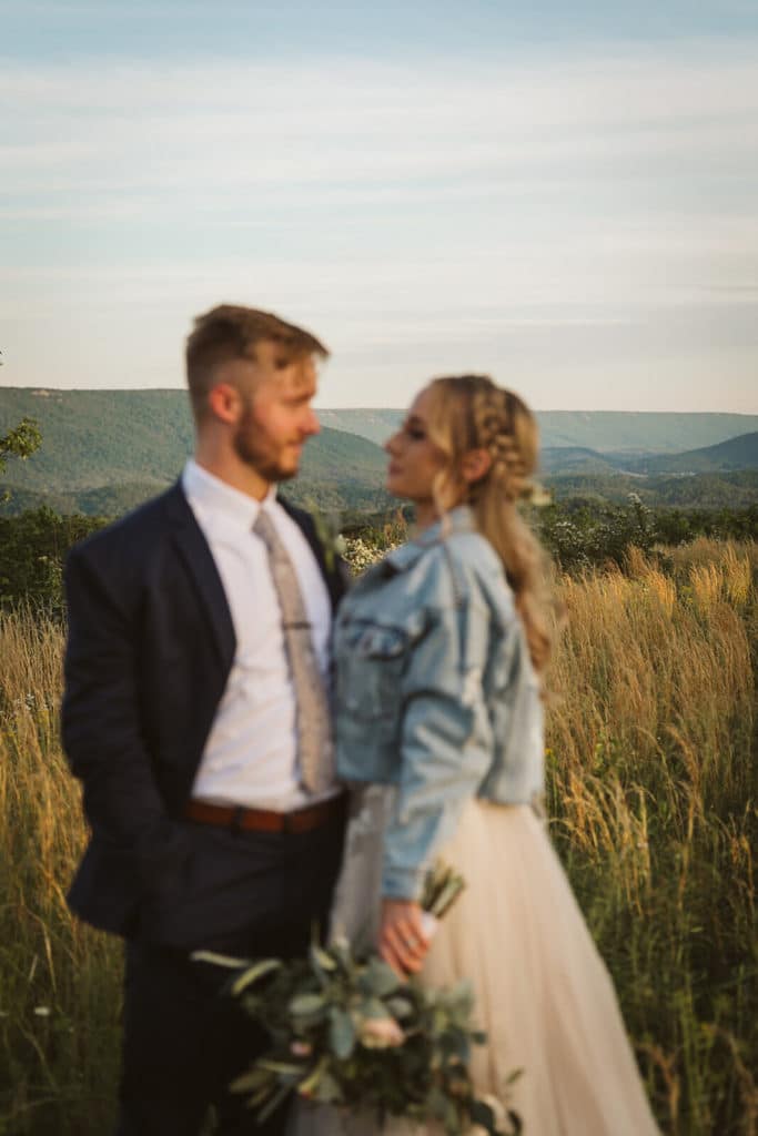 Sunset portraits at the Venue at Lilly Lou's. Photo by OkCrowe Photography.