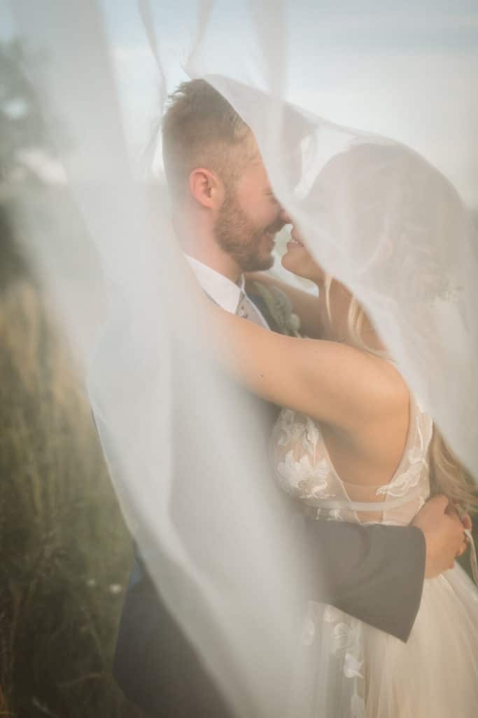 Sunset portraits at the Venue at Lilly Lou's. Photo by OkCrowe Photography.