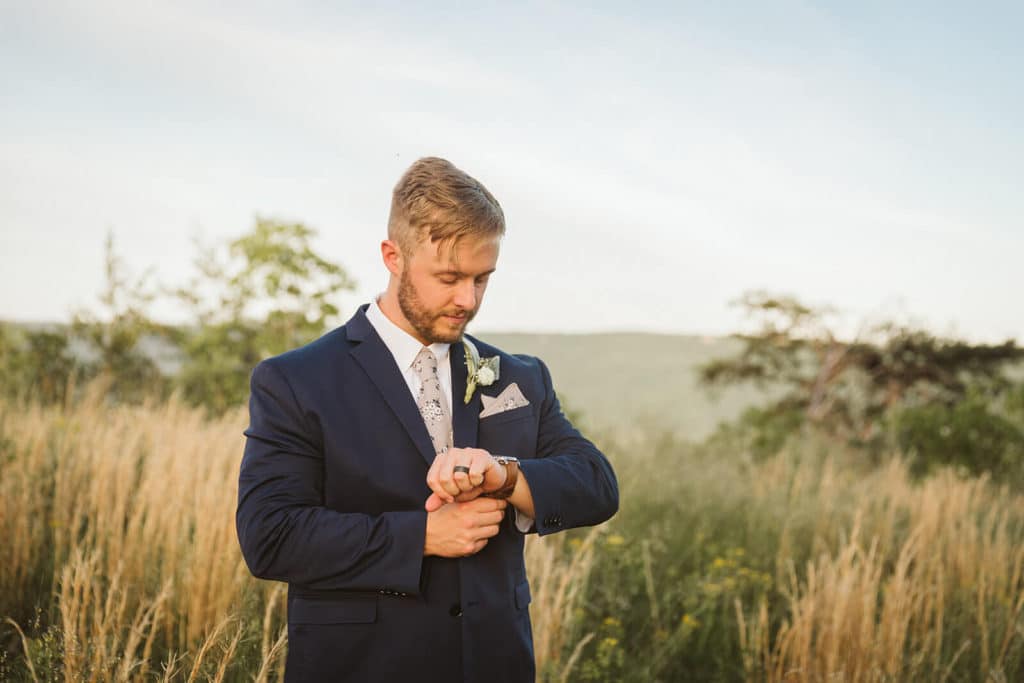 Sunset portraits at the Venue at Lilly Lou's. Photo by OkCrowe Photography.