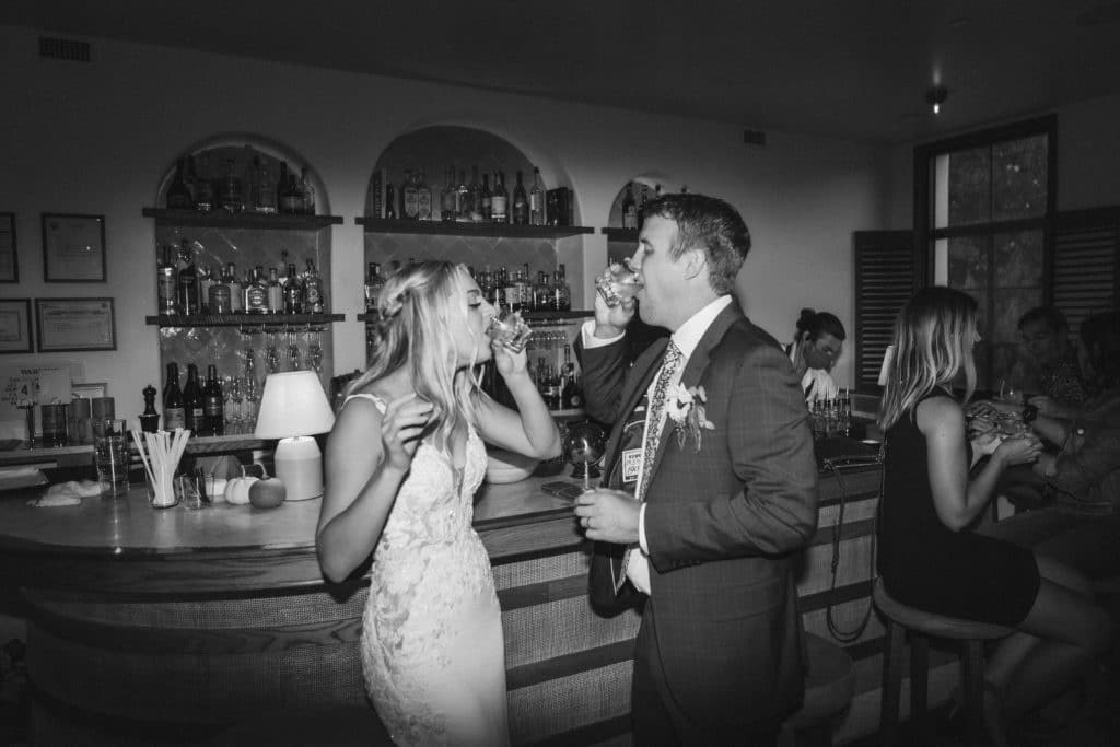 Newlywed portraits at the Common House in Chattanooga. Photo by OkCrowe Photography.