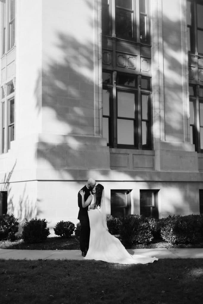 Newlywed portraits in Chattanooga. Photo by OkCrowe Photography.