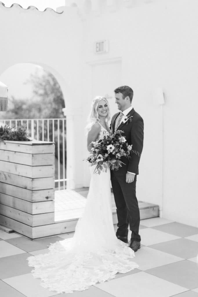 First look session and private vows at the Common House in Chattanooga. Photo by OkCrowe Photography.