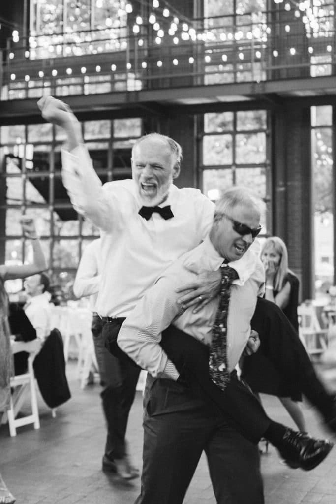 Reception at the Waterhouse Pavilion. Photo by OkCrowe Photography.