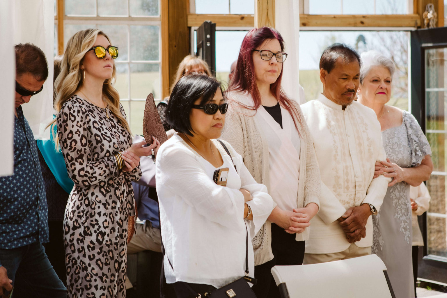 A Simple Vow Renewal at the Stunning Greenhouse Oasis at Moser Manor