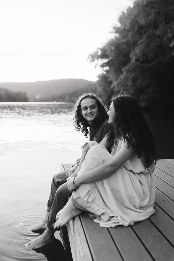 Dock locations in Chattanooga for engagement sessions. Photo by OkCrowe Photography.