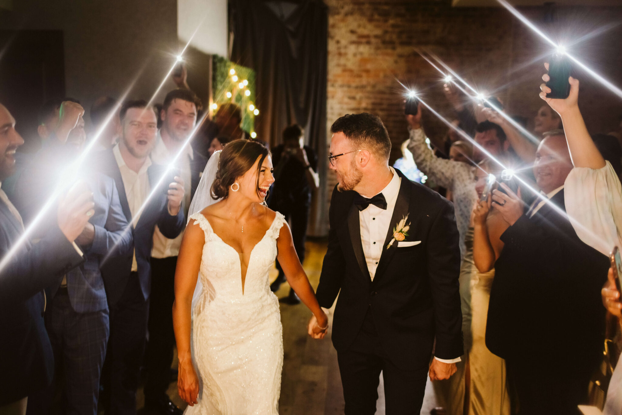 Elegant Wedding with an Industrial Vibe at Gilman Event Hall OkCrowe