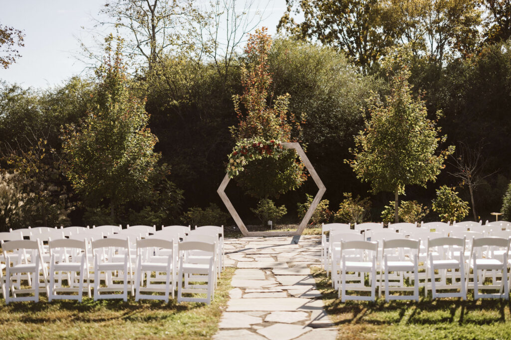 Wedding at the Loft at Howe Farms. Photo by OkCrowe Photography.