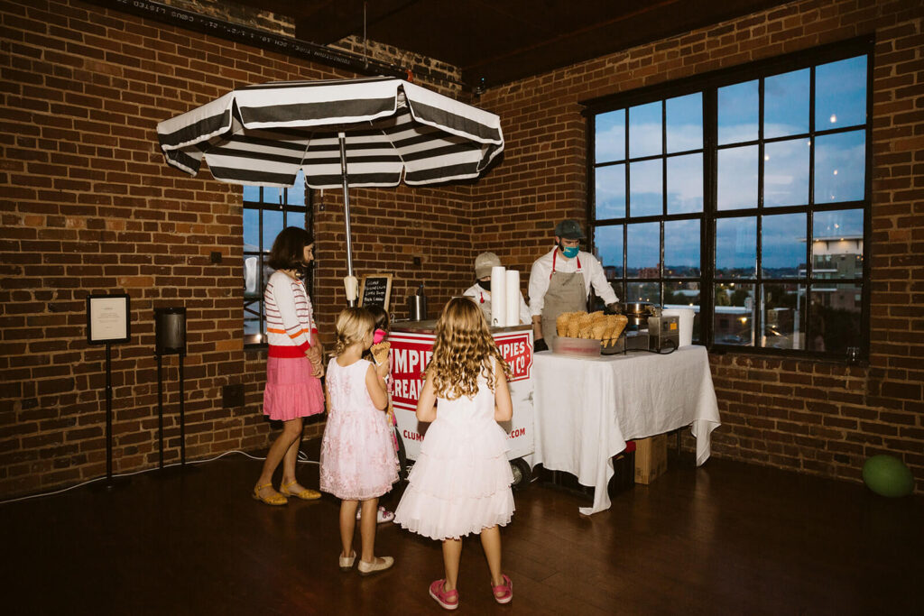 Weddings using the both floors of the Turnbull Building. Photo by OkCrowe Phtography.