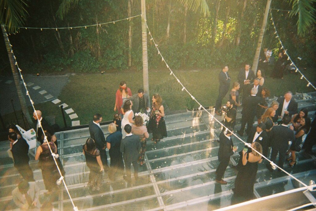Wedding photos taken on 35mm film. Photo by OkCrowe Photography.