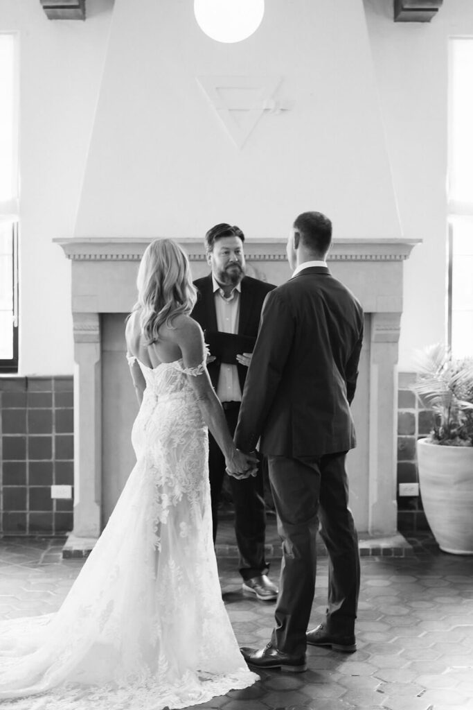 Hosting your intimate elopement at the Common House Chattanooga. Photo by OkCrowe Photography.