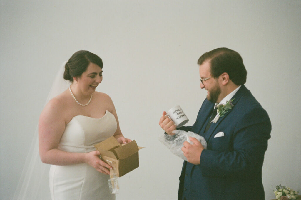 35mm film photography for a wedding at the Hunter Museum in Chattanooga. Photo by OkCrowe Photography.