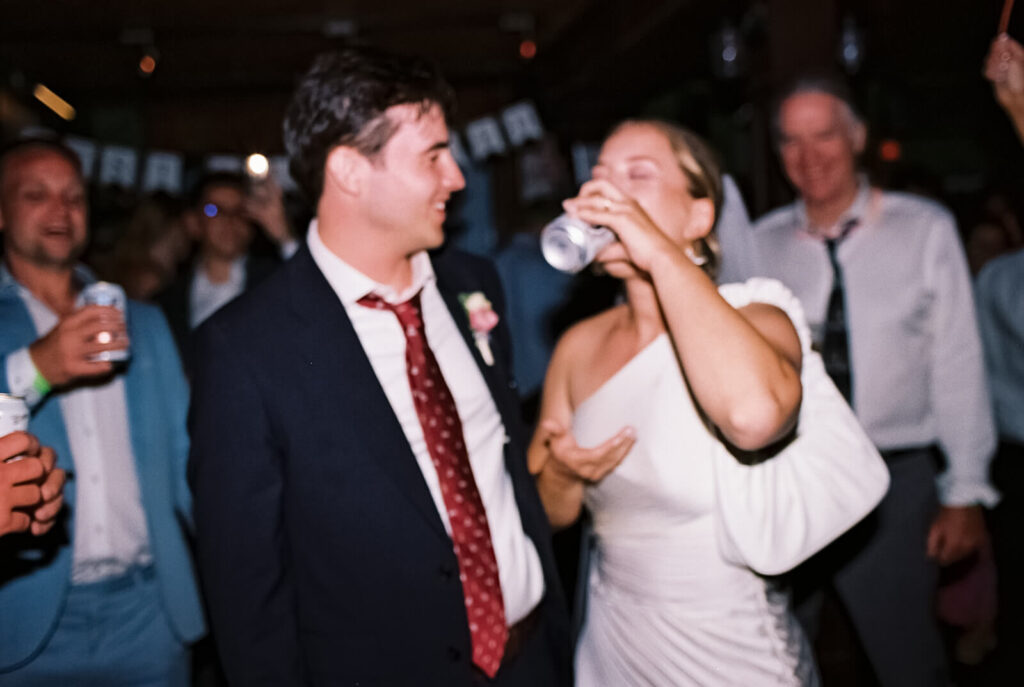 Wedding after-party at Union Hall in Brooklyn. Photo by OkCrowe Photography.