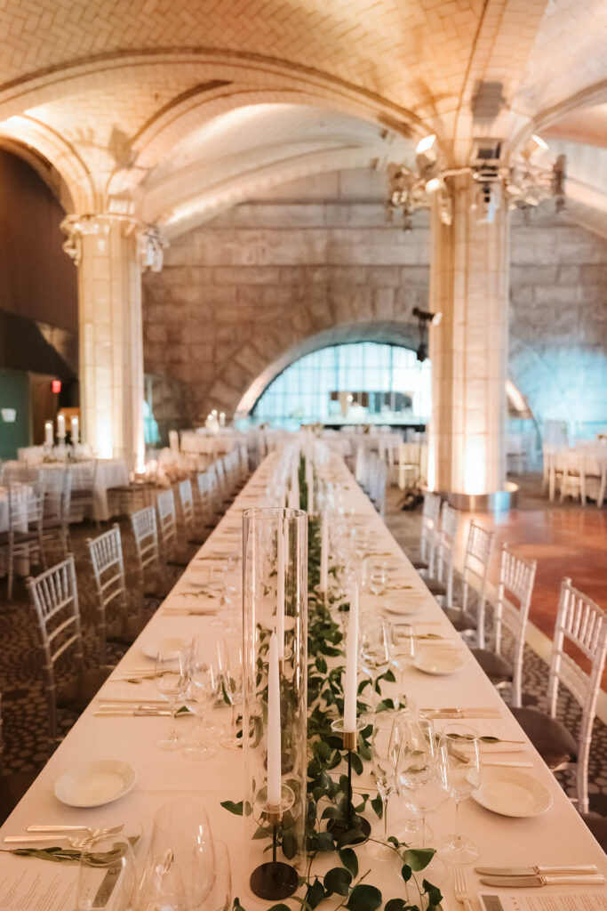 Wedding at Guastavino's in New York City. Photo by OkCrowe Photography.