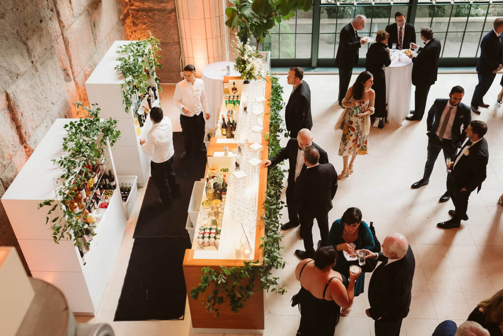Wedding at Guastavino's in New York City. Photo by OkCrowe Photography.