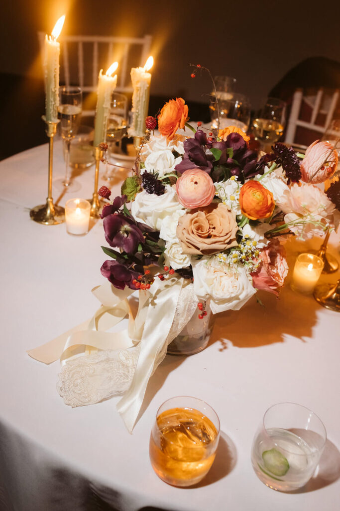 Wedding at the Brooklyn Botanic Gardens in New York City. Photo by OkCrowe Photography.