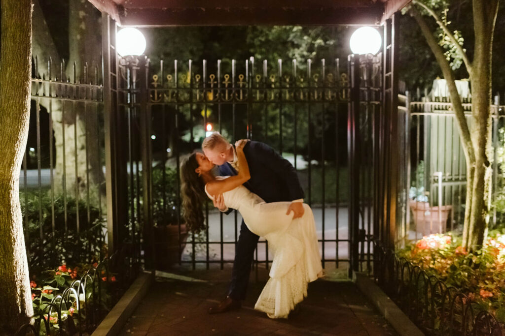 Wedding at the Central Park Boathouse in New York City. Photo by OkCrowe Photography.