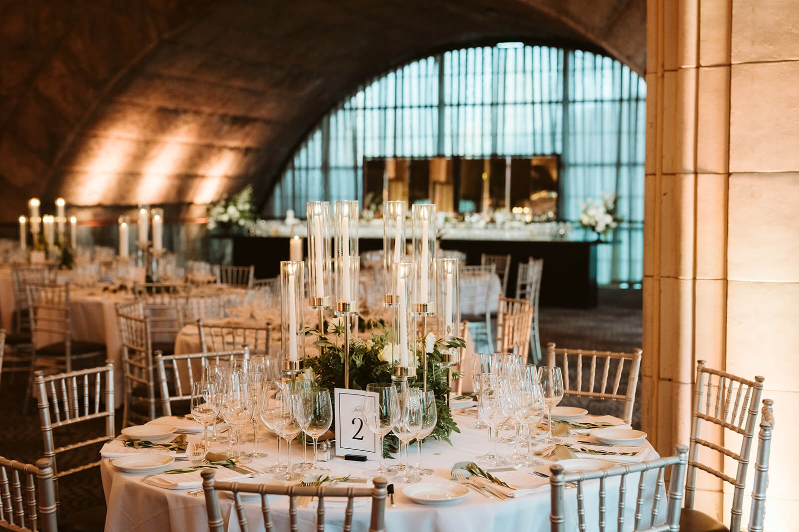 Wedding at Guastavino's in New York City. Photo by OkCrowe Photography.