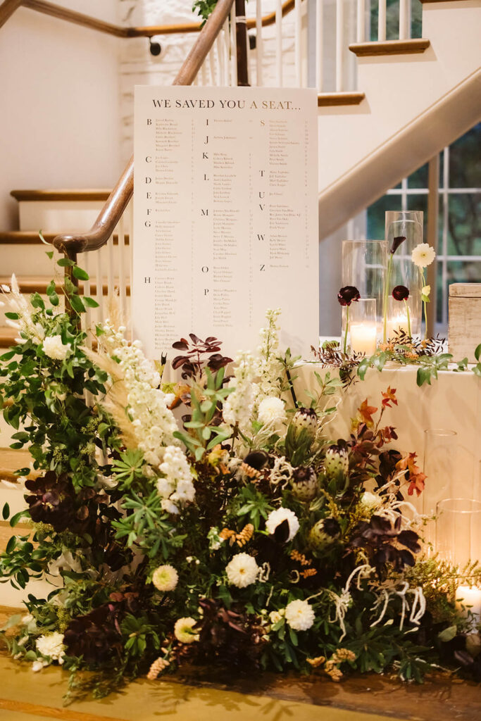 Reception at the Stone Mill in the New York Botanical Gardens. Photo by OkCrowe Photography.