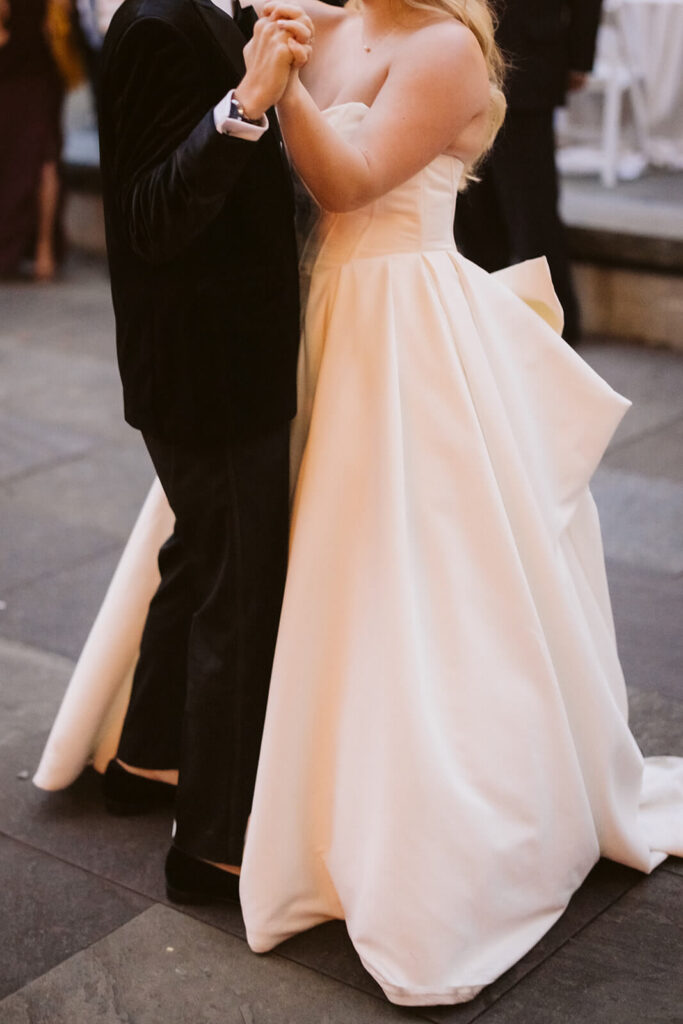 Reception at the Stone Mill in the New York Botanical Gardens. Photo by OkCrowe Photography.