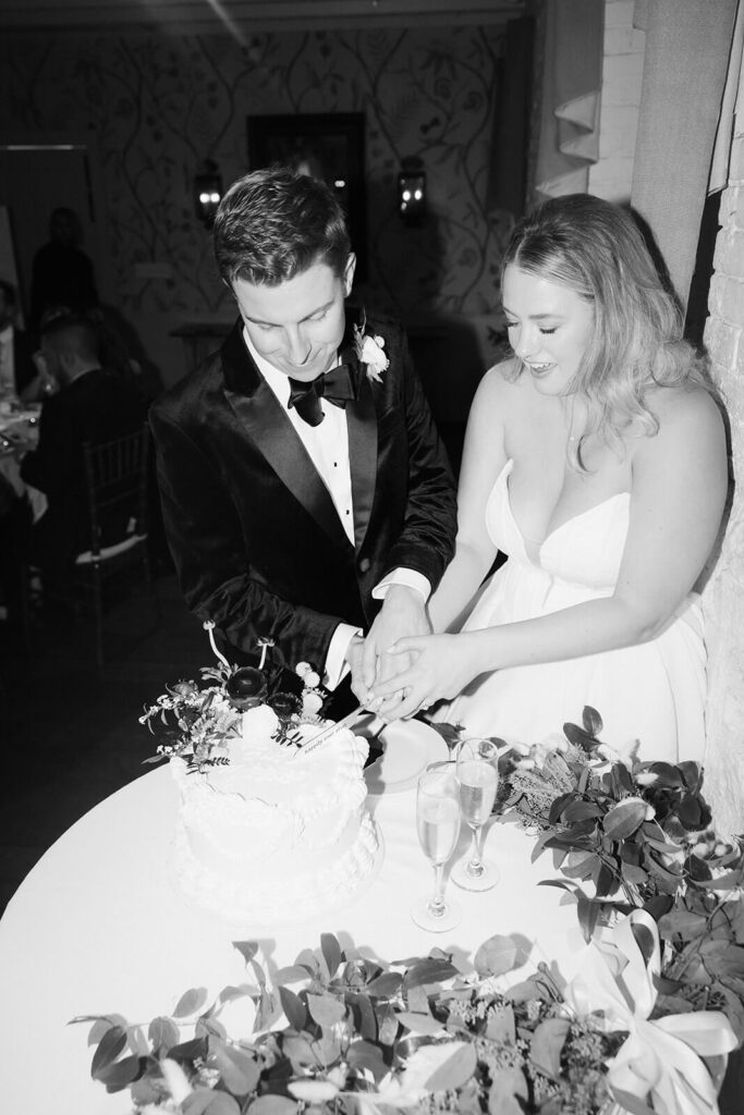 Reception at the Stone Mill in the New York Botanical Gardens. Photo by OkCrowe Photography.