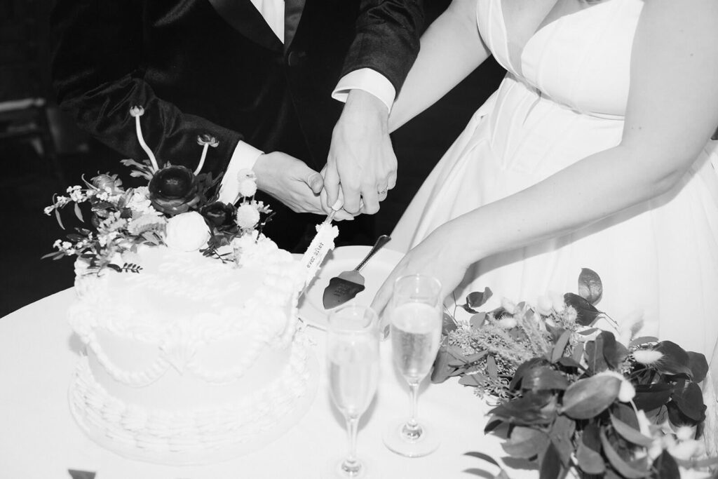 Reception at the Stone Mill in the New York Botanical Gardens. Photo by OkCrowe Photography.