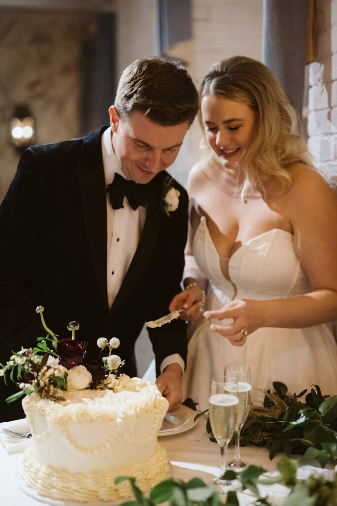 Reception at the Stone Mill in the New York Botanical Gardens. Photo by OkCrowe Photography.