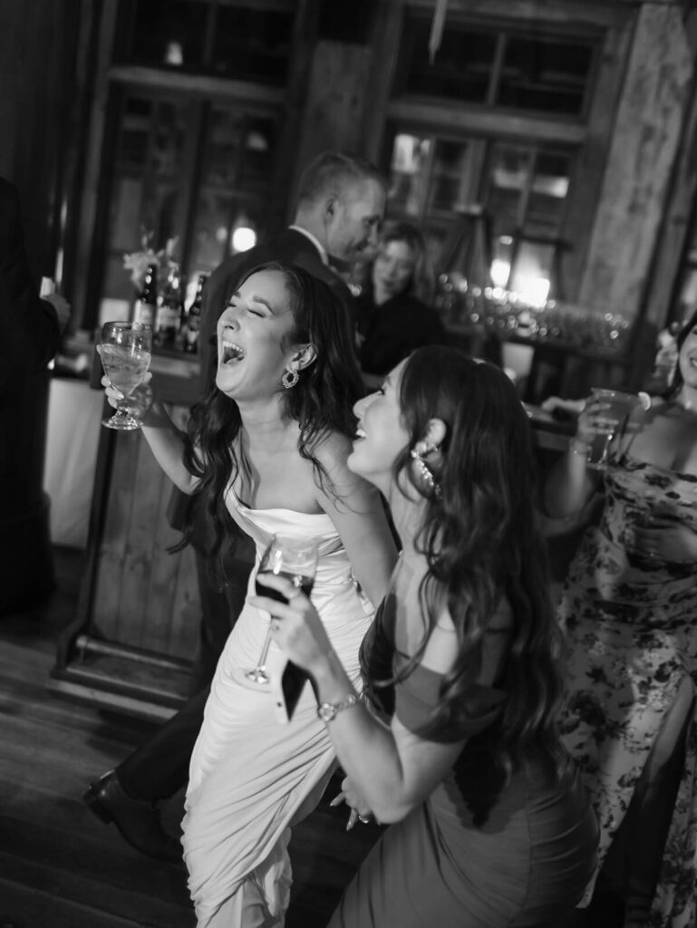 Wedding reception at Rat's Resaurant at the Daydream sculpture Grounds for Sculpture. Photo by OkCrowe Photography. 