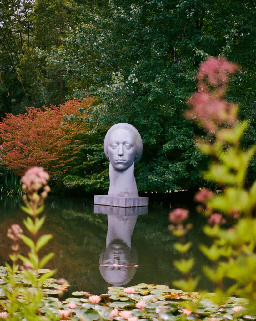 Wedding reception at Rat's Resaurant at the Daydream sculpture Grounds for Sculpture. Photo by OkCrowe Photography. 