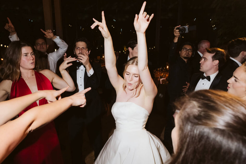 Wedding reception at TPC Jasna Polana. Photo by OkCrowe Photography.