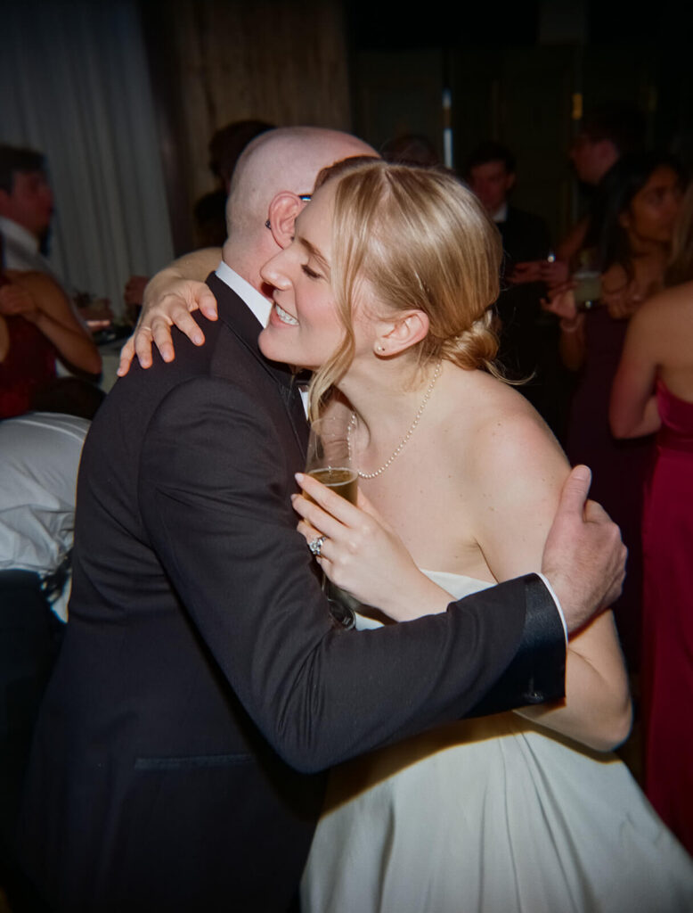Wedding reception at TPC Jasna Polana. Photo by OkCrowe Photography.