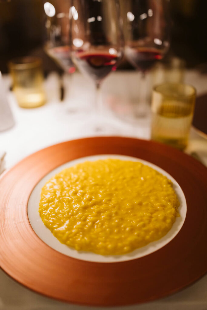 Dinner in Milan. Photo by OkCrowe Photography. 