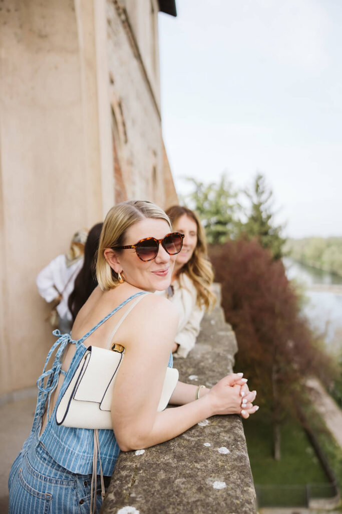 Tour of the Castello Visconteo venue. Photo by OkCrowe Photography.