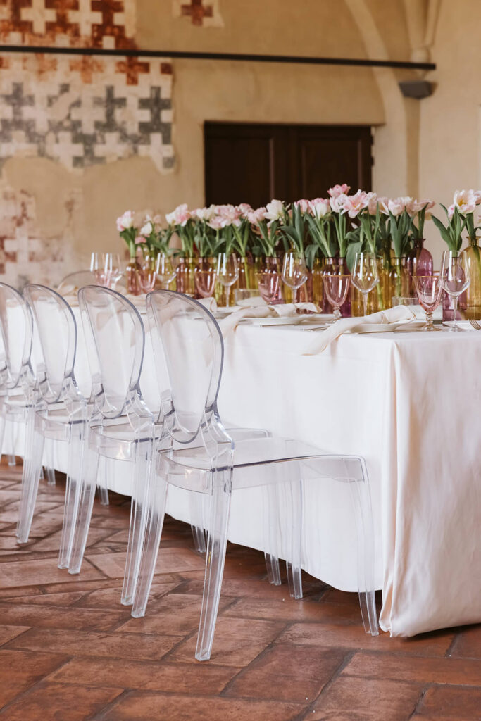 Pasta lunch at Castello Visconteo. Photo by OkCrowe Photography.