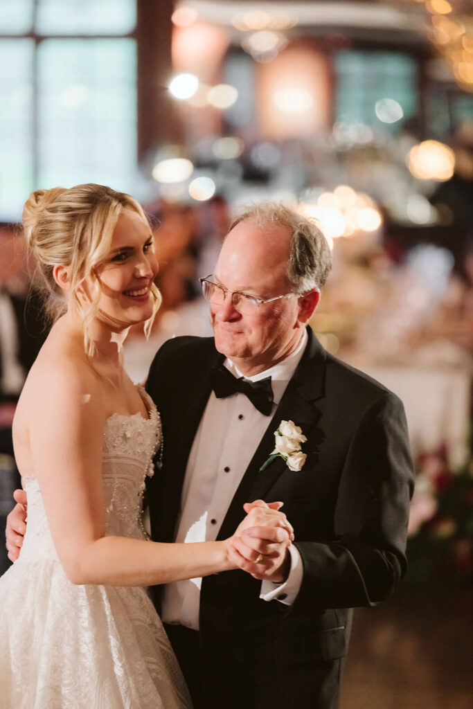 Wedding reception at the Mansion at Oyster Bay. Photo by OkCrowe Photography.